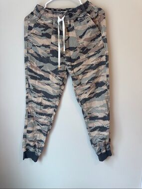 Dear John Camo Joggers - Beige, Olive & Black